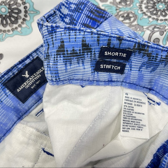American Eagle Shortie Stretch Static Shorts - Picture 4 of 8